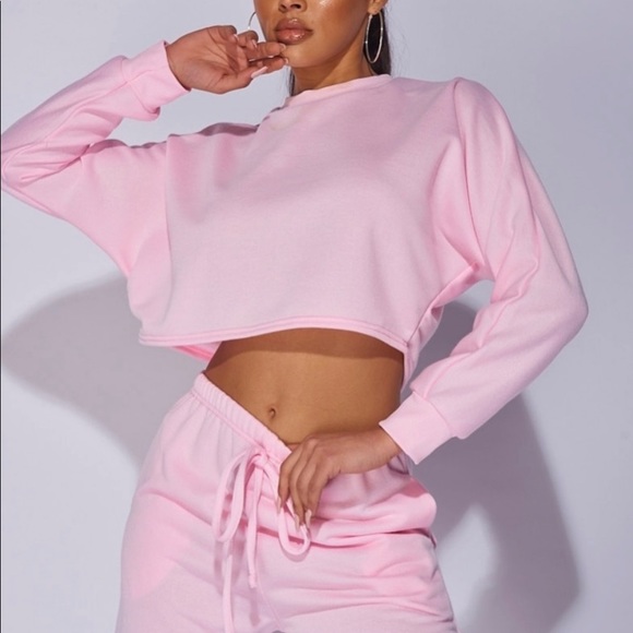 PINK OVERSIZED LOUNGE SET - Picture 5 of 6